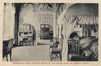 Schlafzimmer König F. W. III. und Königin Luise